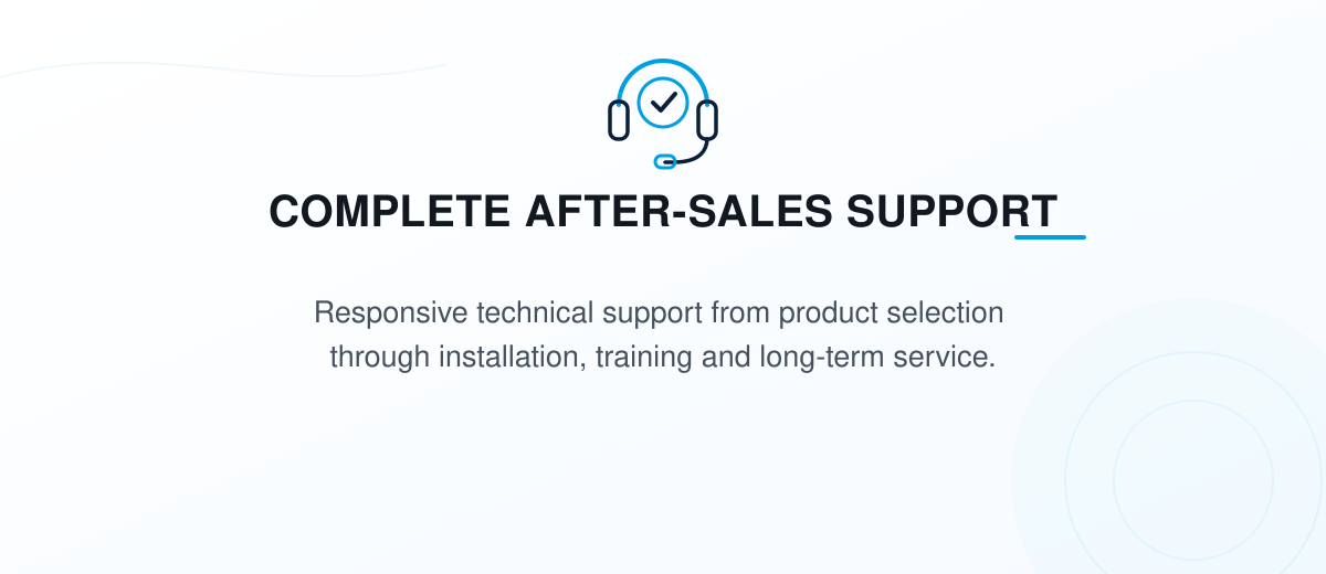 After-sales Support